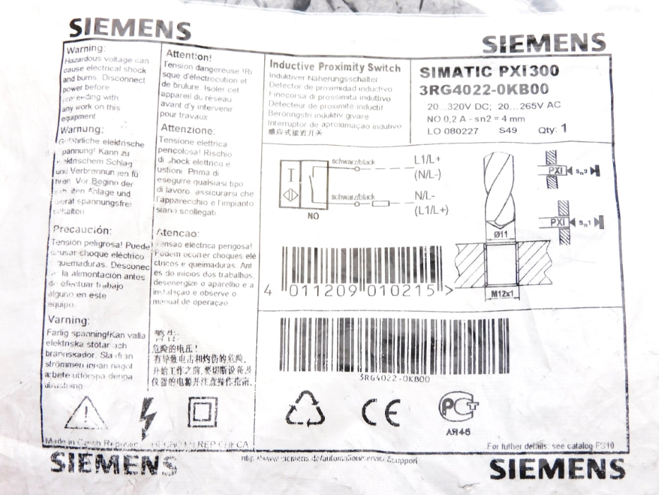 SIEMENS 3RG4022-0KB00 (20-320VDC) NSMP