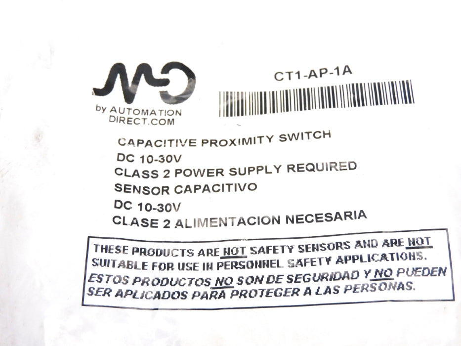 MICRO DETECTORS CT1-AP-1A NSMP
