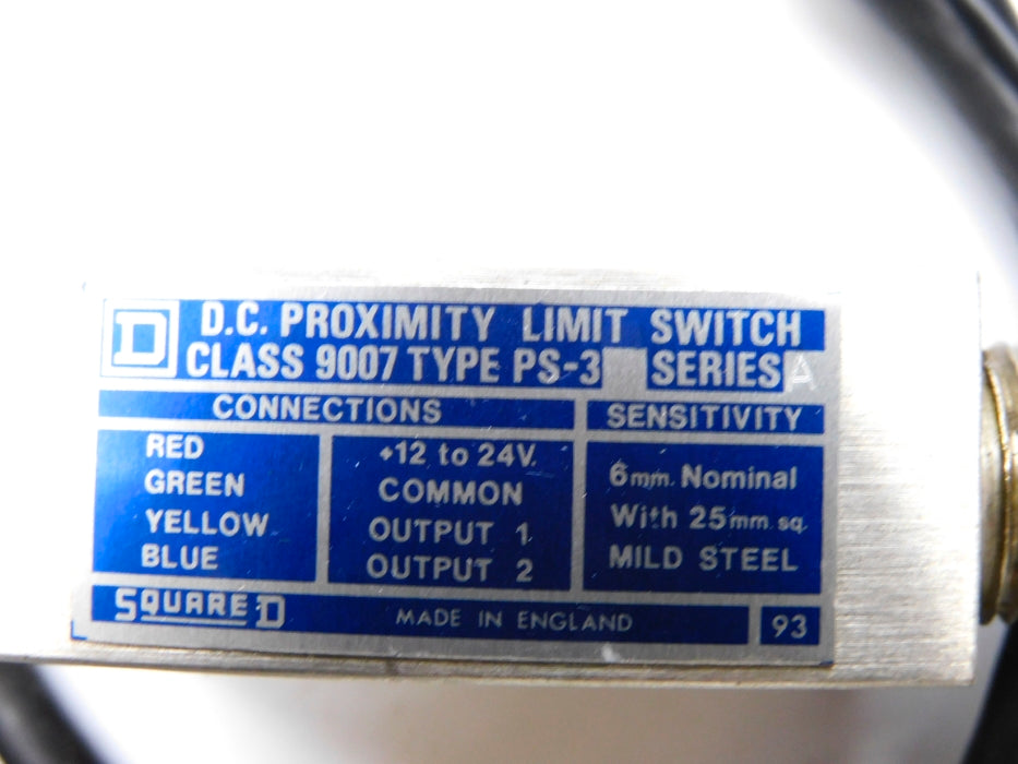 SQUARE D 9007PS3 SER. A UNMP