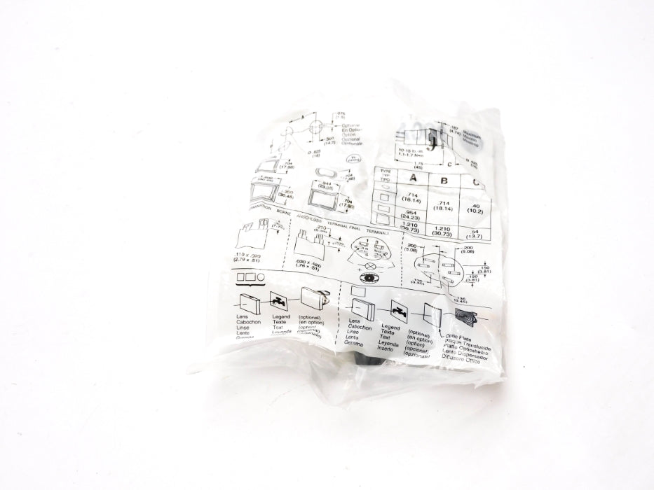 ALLEN BRADLEY 800A-M2G SER. B (WH) NSMP