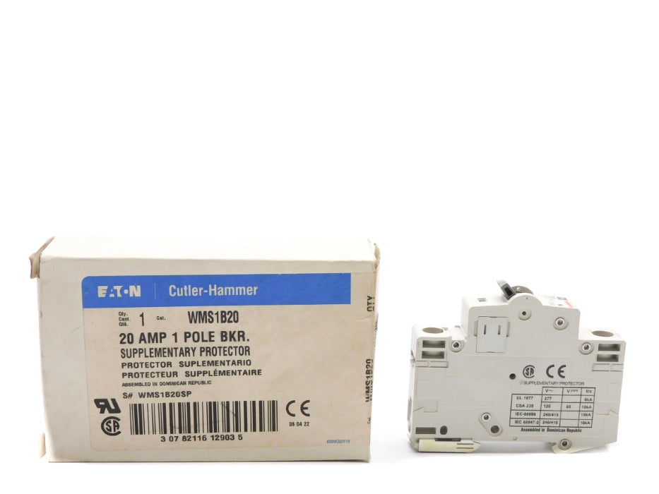 EATON WMS1B20 20A 240V NSMP