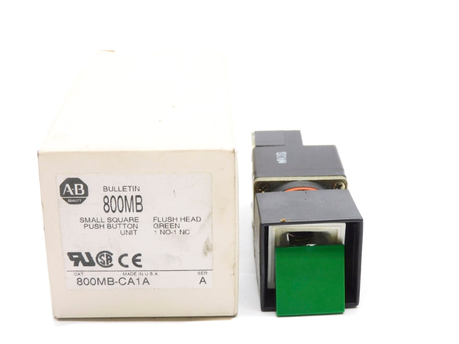 ALLEN BRADLEY 800MB-CA1A SER. A (WH) NSMP