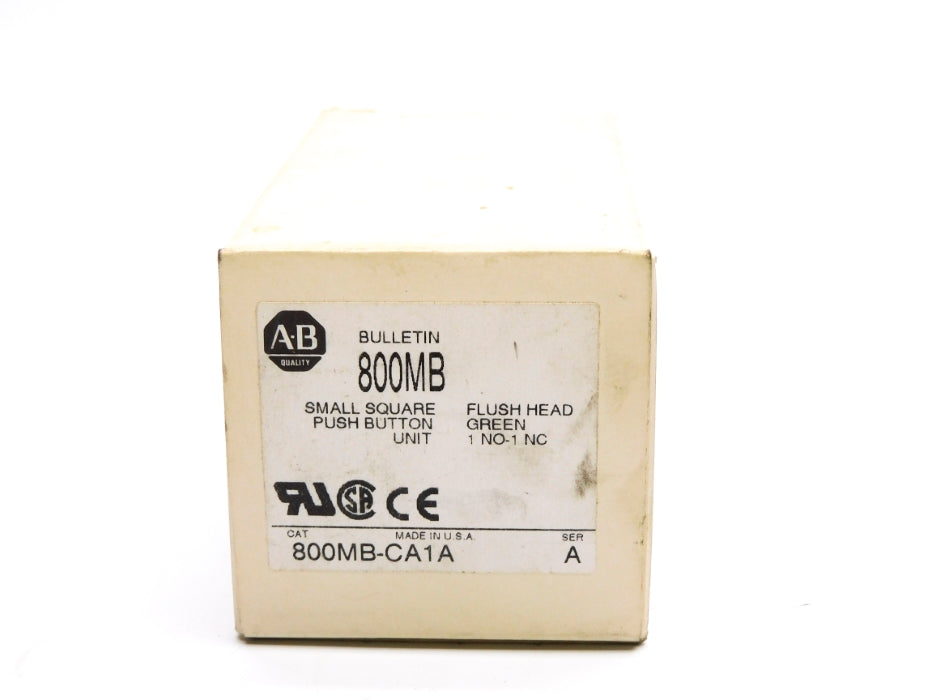 ALLEN BRADLEY 800MB-CA1A SER. A (WH) NSMP