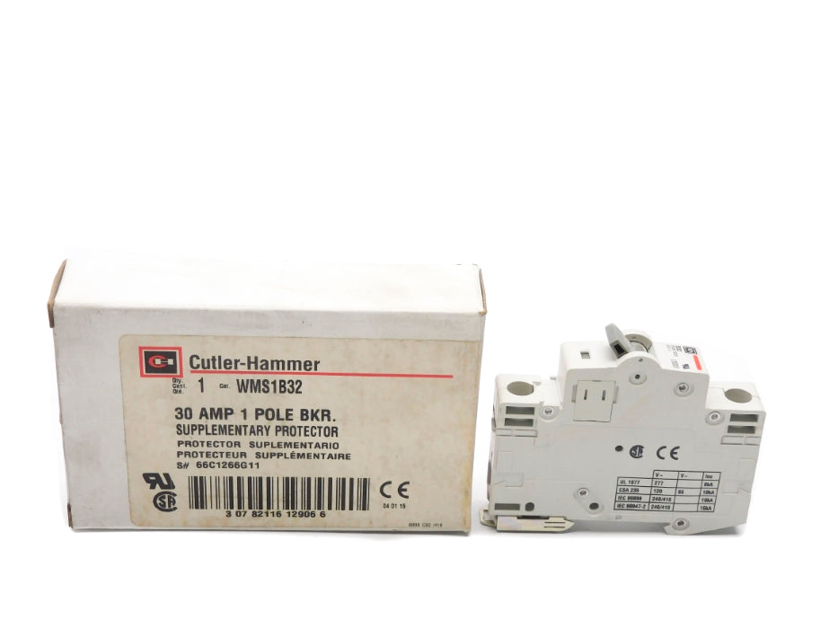CUTLER HAMMER WMS1B32 30A 240V NSMP