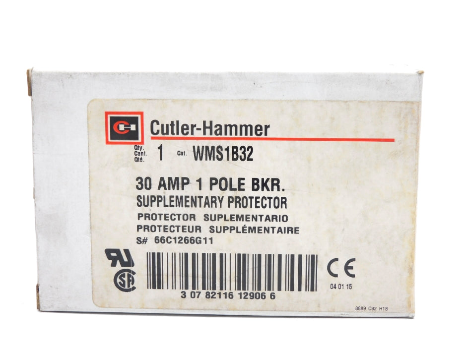 CUTLER HAMMER WMS1B32 30A 240V NSMP