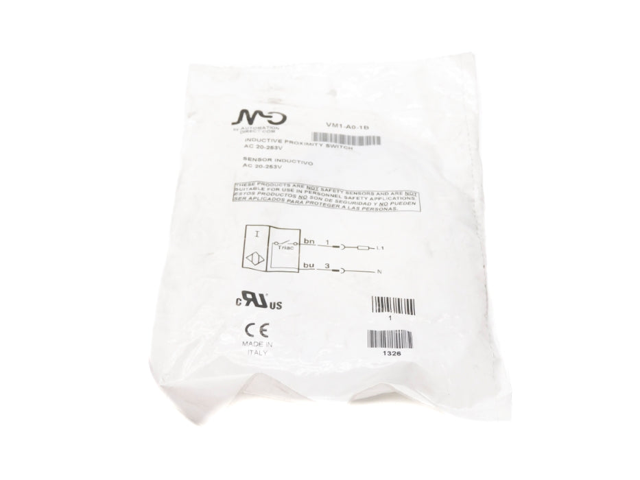 MICRO DETECTORS VM1-A0-1B NSMP