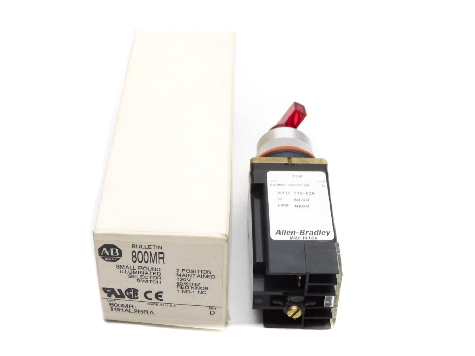 ALLEN BRADLEY 800MR-16HAL2BRA SER. D (WH) NSMP