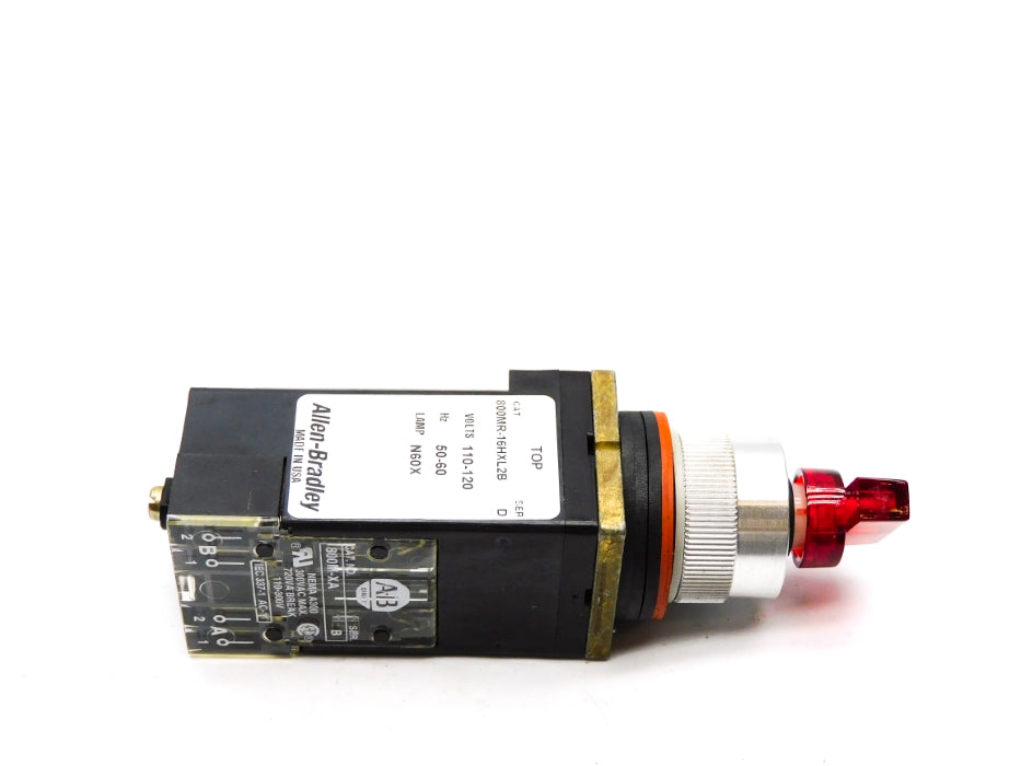 ALLEN BRADLEY 800MR-16HAL2BRA SER. D (WH) NSMP