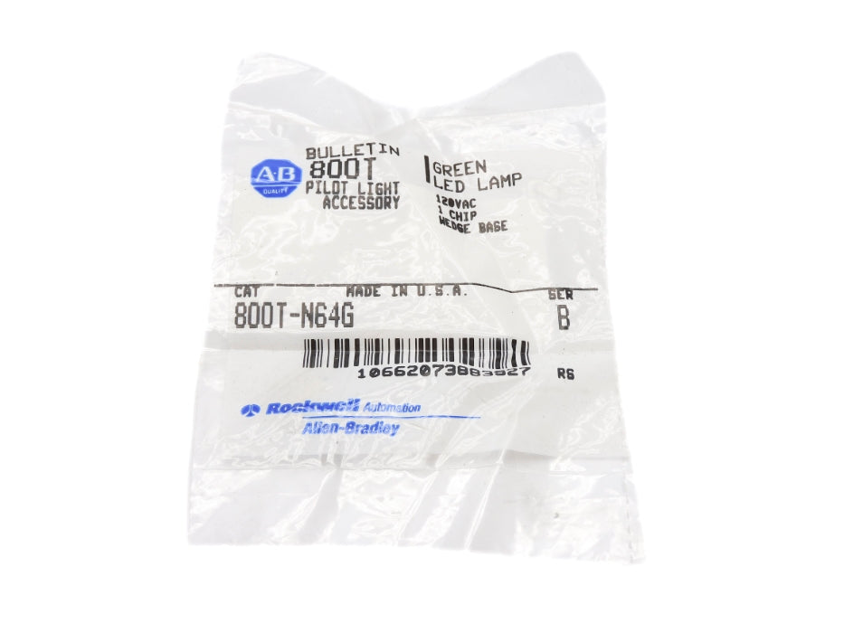 ALLEN BRADLEY 800T-N64G SER. B (WH/BL) NSMP