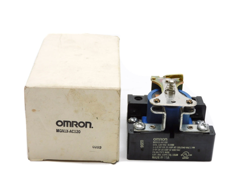 OMRON MGN1X-AC120 120VAC 30A NSMP