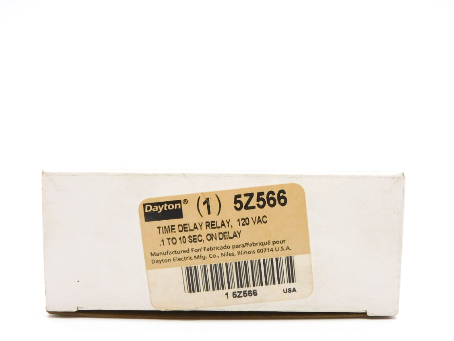 DAYTON 5Z566 .1-10S 120VAC NSMP
