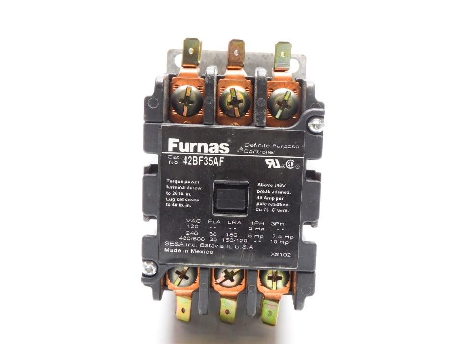 FURNAS 42BF35AF 110/120V 30A NSMP