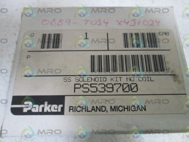 PARKER SOLENOID KIT PS539700 *NEW IN BOX*