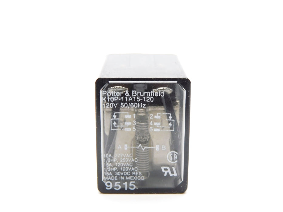 POTTER&BRUMFIELD K10P-11A15-120 120V 15A NSMP