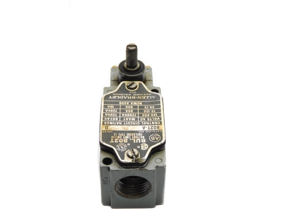 ALLEN BRADLEY 802T-A SER. D UNMP
