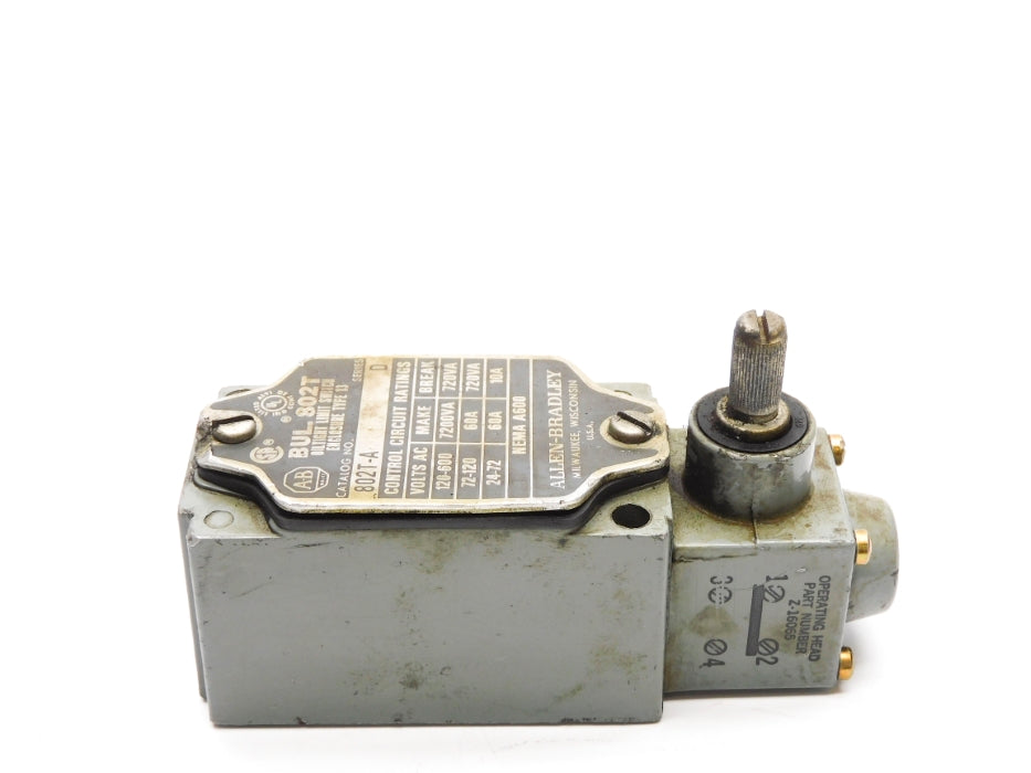 ALLEN BRADLEY 802T-A SER. D UNMP
