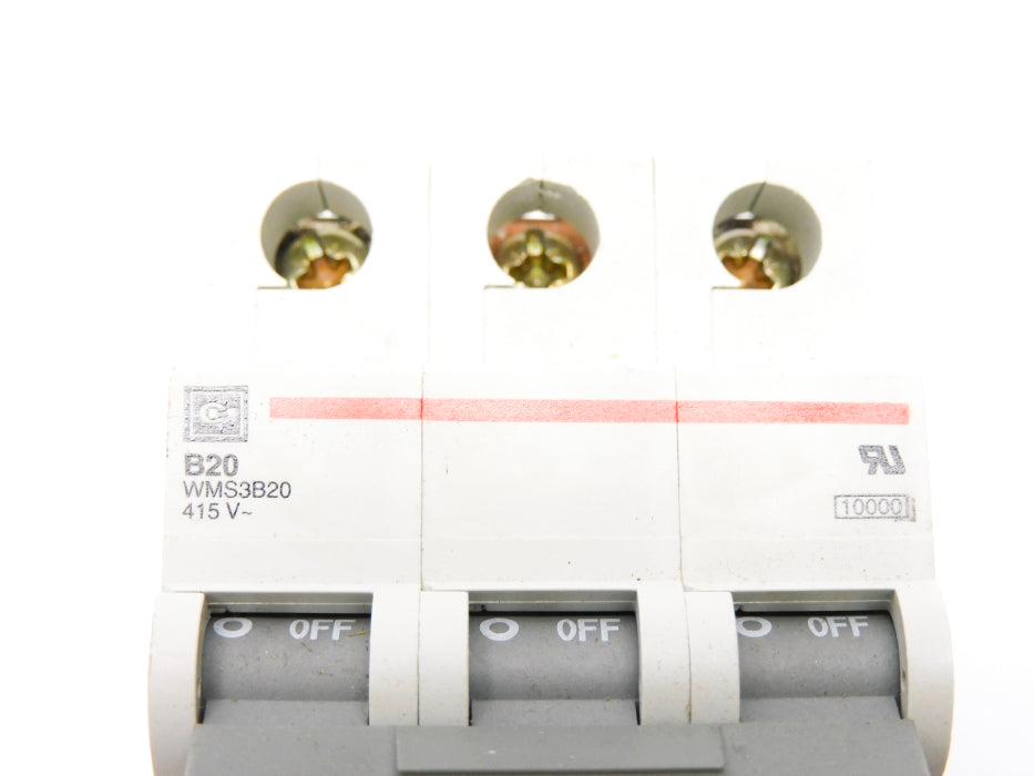 CUTLER HAMMER WMS3B20 20A 415V NSMP
