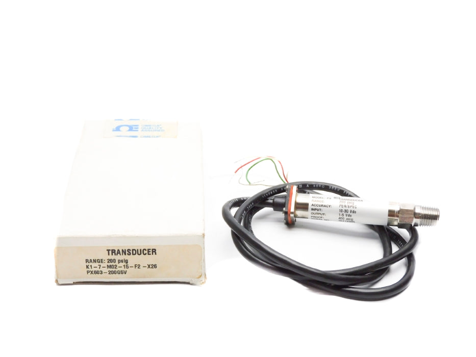 OMEGA K1-7-M02-15-F2-X26 200PSIG NSMP