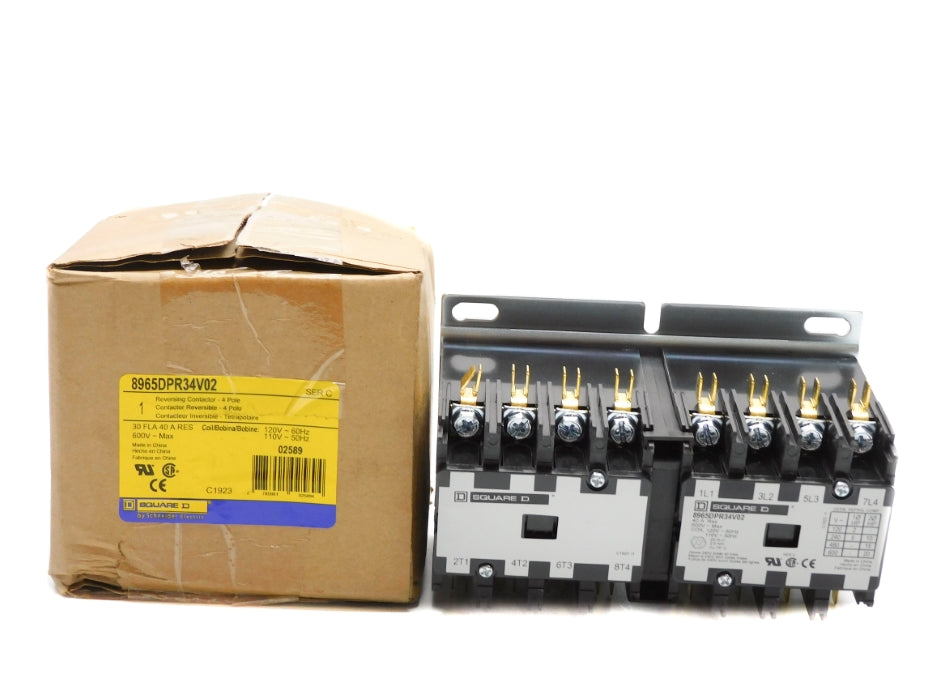 SQUARE D 8965DPR34V02 SER. C 120V 40A NSMP