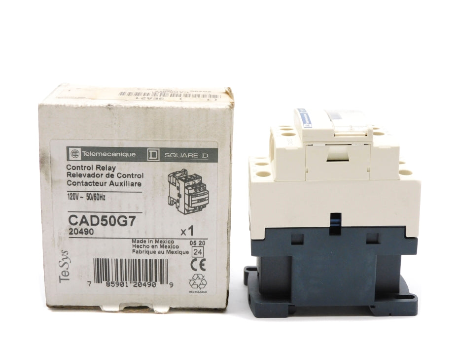 TELEMECANIQUE CAD50G7 120V NSMP