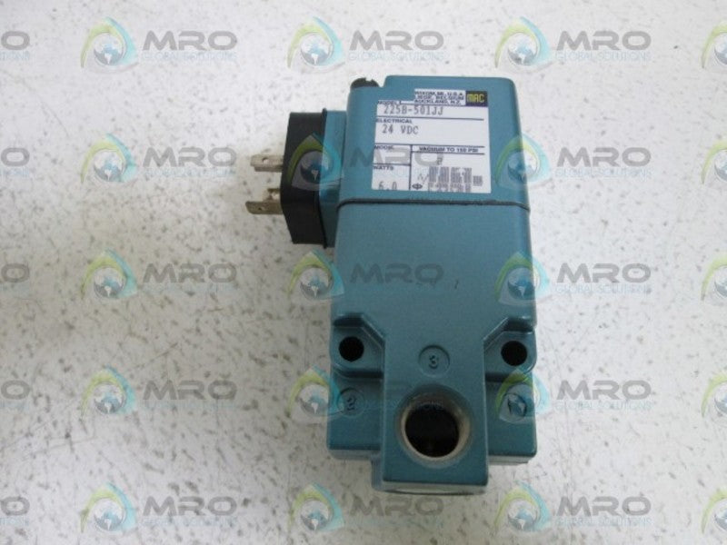 MAC VALVE 225B-501JJ *NEW IN BOX*
