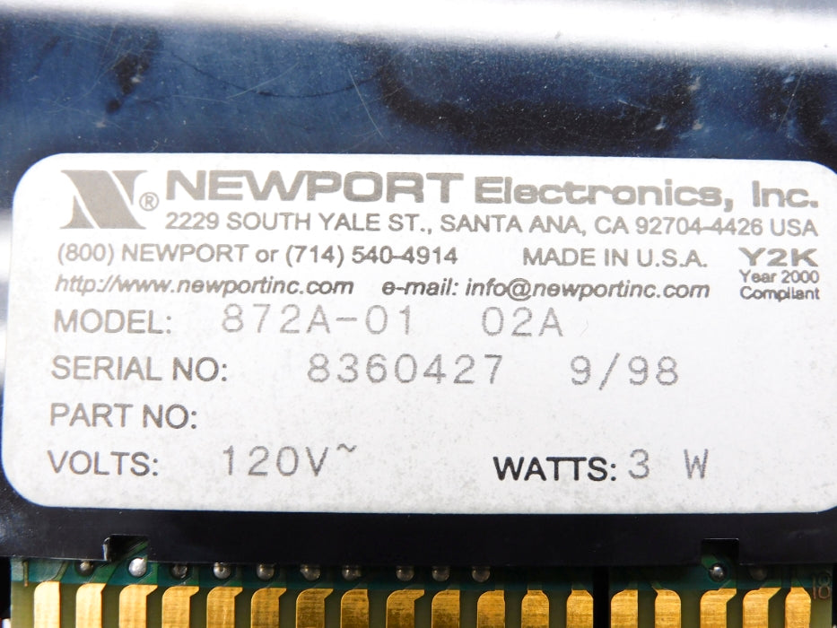 NEWPORT 872A-0102A UNMP