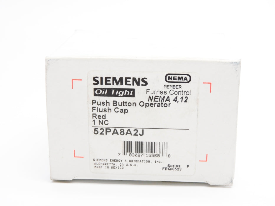 SIEMENS 52PA8A2J SER. F NSMP