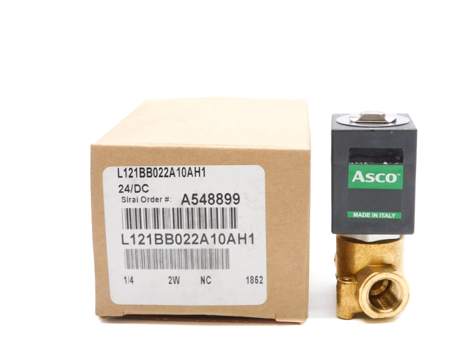 ASCO L121BB022A10AH1 24/DC 0-230PSI 1/4" NSMP