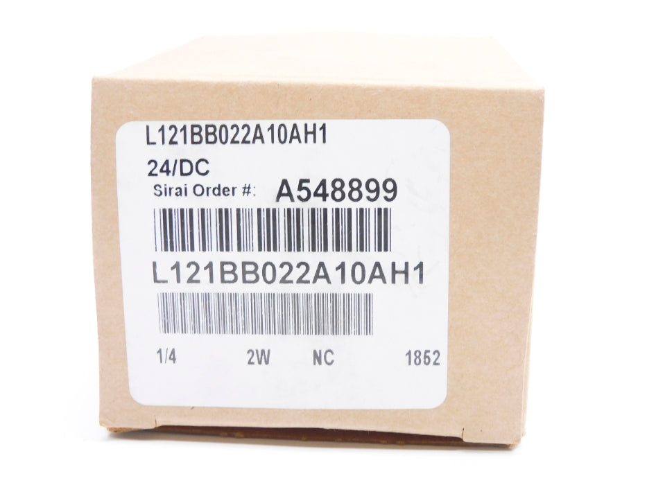 ASCO L121BB022A10AH1 24/DC 0-230PSI 1/4" NSMP