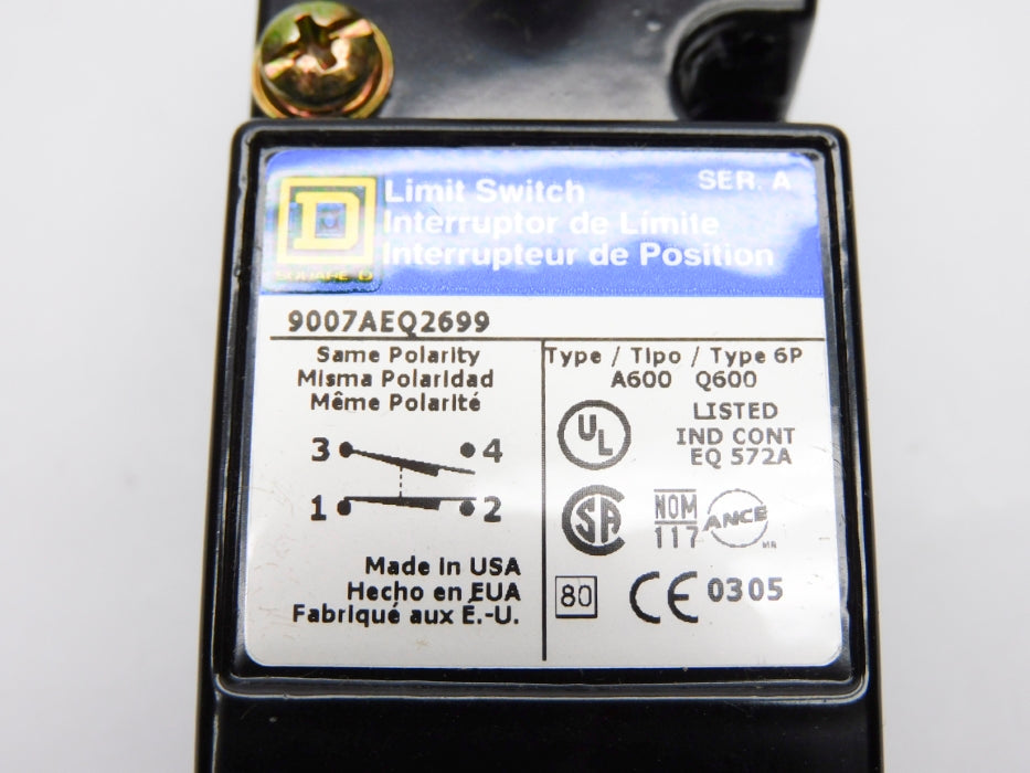 SQUARE D 9007AEQ2699 SER. A NSMP