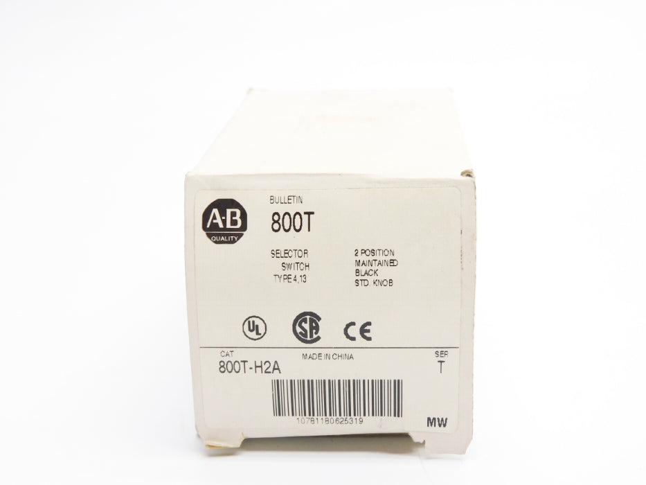 ALLEN BRADLEY 800T-H2A SER. T (WH) NSMP