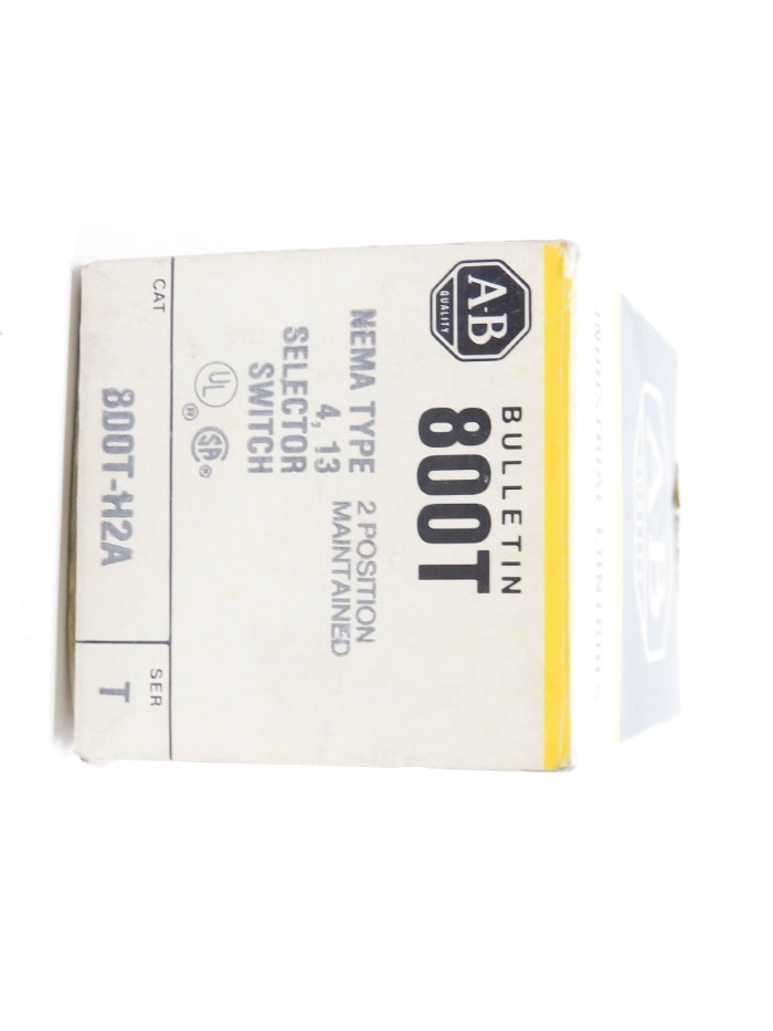 ALLEN BRADLEY 800T-H2A SER. T (BK/YL) NSMP