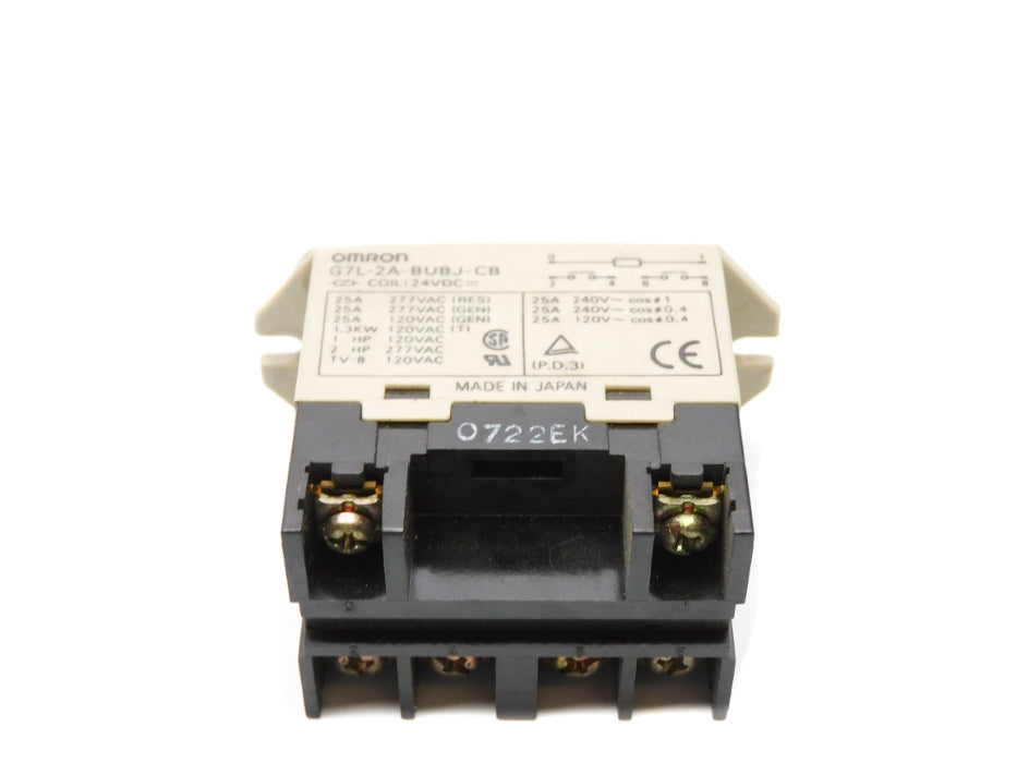 OMRON G7L-2A-BUBJ-CB 24VDC 25A UNMP