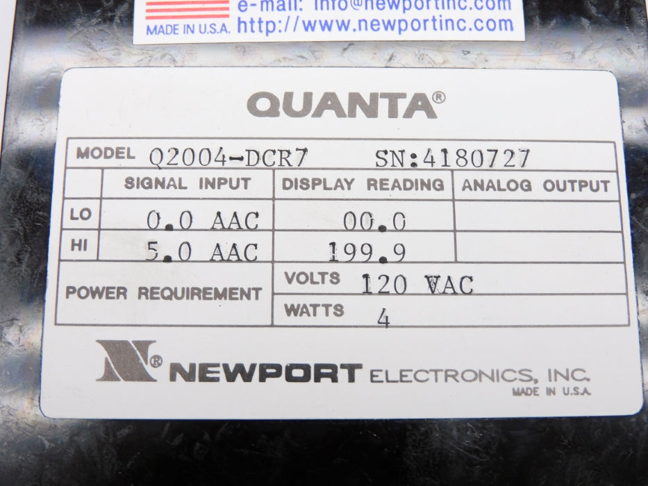 NEWPORT Q2004-DCR7 UNMP