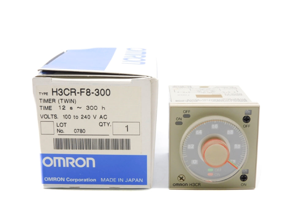 OMRON H3CR-F8-300 12S-300H 100-240VAC NSMP