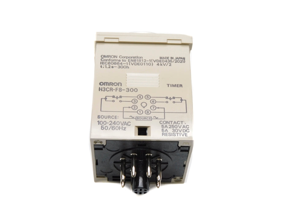 OMRON H3CR-F8-300 12S-300H 100-240VAC NSMP