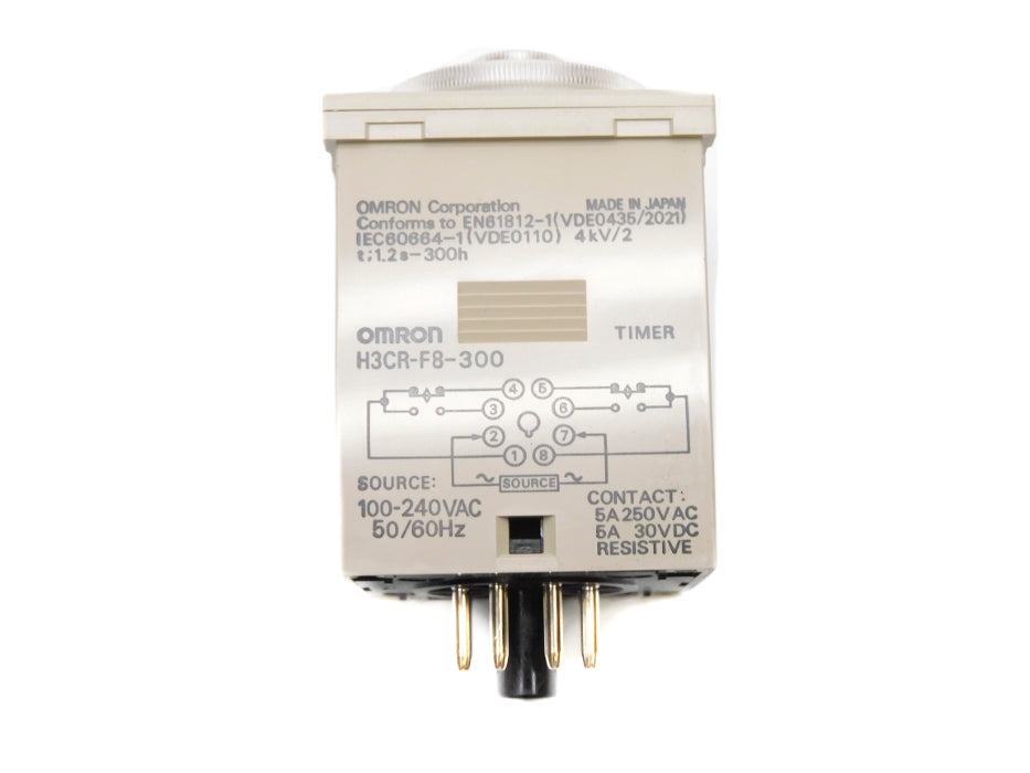 OMRON H3CR-F8-300 12S-300H 100-240VAC NSMP