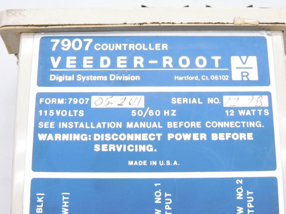 VEEDER-ROOT 790705-141 (AS IS) UNMP