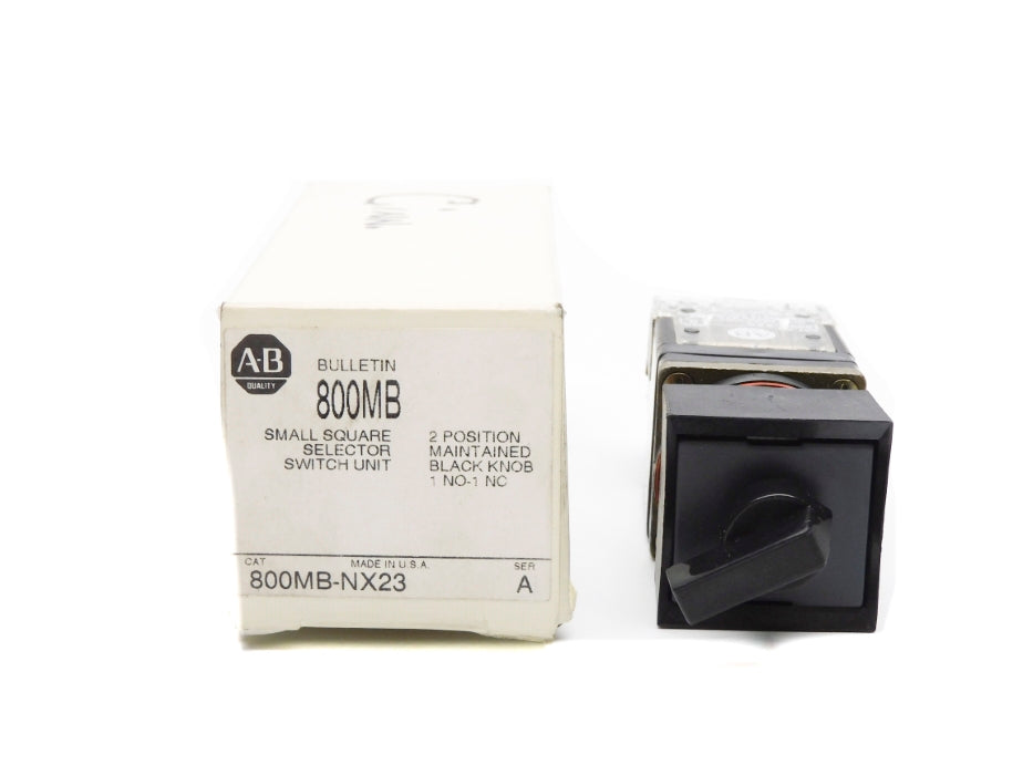 ALLEN BRADLEY 800MB-NX23 SER. A (WH) NSMP