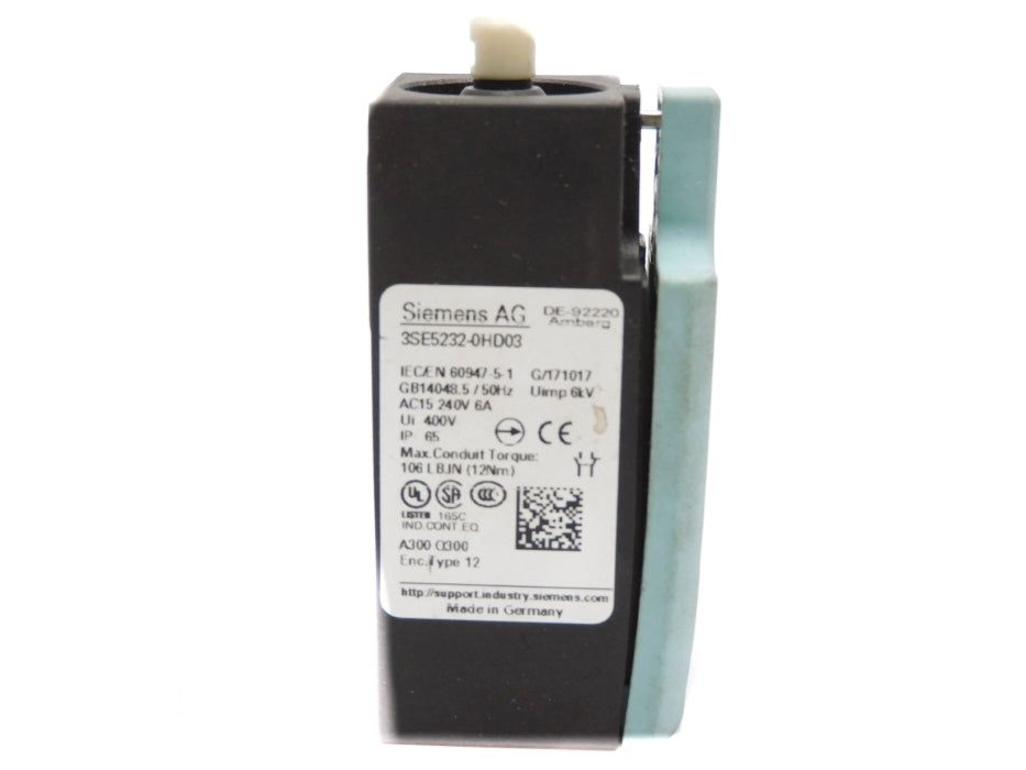 SIEMENS 3SE5232-0HD03 (AS PICTURED) UNMP