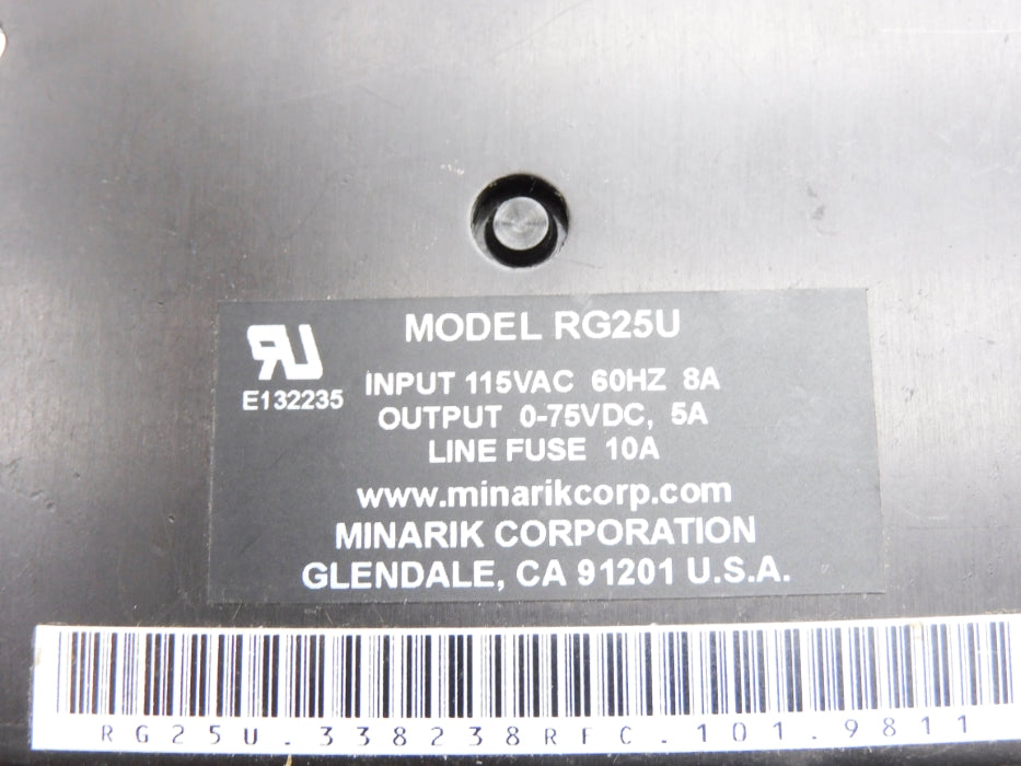 MINARIK RG25U UNMP