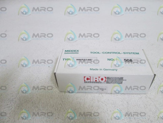 MIDDEX ELECTRONIC SENSOR WKR22-45 DEGREES NO. 508 *NEW IN BOX*