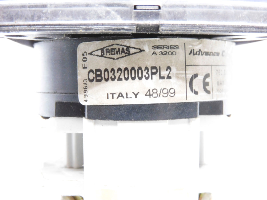 ADVANCE CONTROLS CB0320003PL2 UNMP