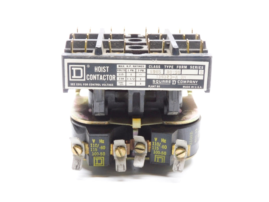 SQUARE D 8965R01S6 SER. D 110/115V UNMP
