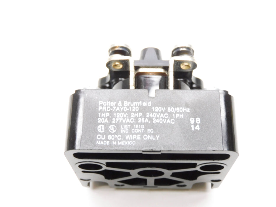 SIEMENS POTTER&BRUMFIELD PRD-7AY0-120 120V 20A NSMP