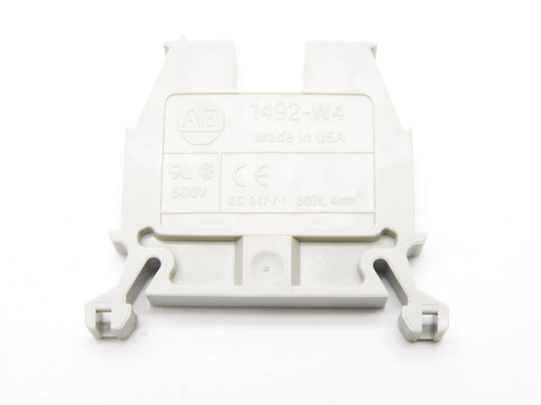 ALLEN BRADLEY 1492-W4 SER. A 600V (PKG OF 50) (WH) NSMP