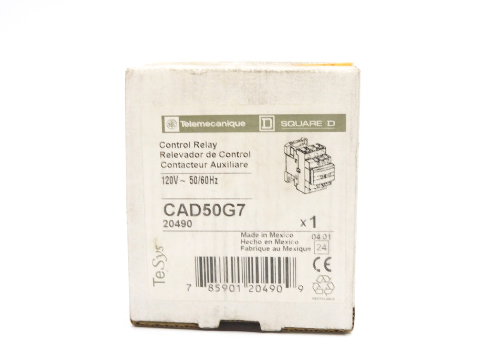 TELEMECANIQUE CAD50G7 120V NSMP