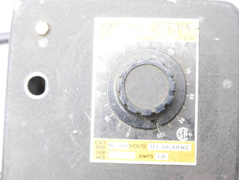 BALDOR BC-110 (AS PICTURED) UNMP