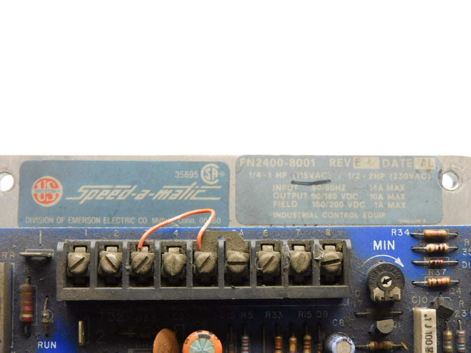 SPEED-A-MATIC 2400-8001 UNMP