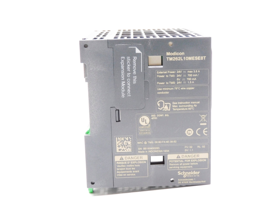 SCHNEIDER ELECTRIC TM262L10MESE8T 24V 3.5A NSMP